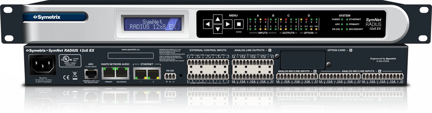 X 8 ex 7. Symetrix sx202. DSP процессор Symetrix Radius NX 12x8 AEC-2. Symetrix Radius AEC. Модуль расширения Symetrix xin 12.