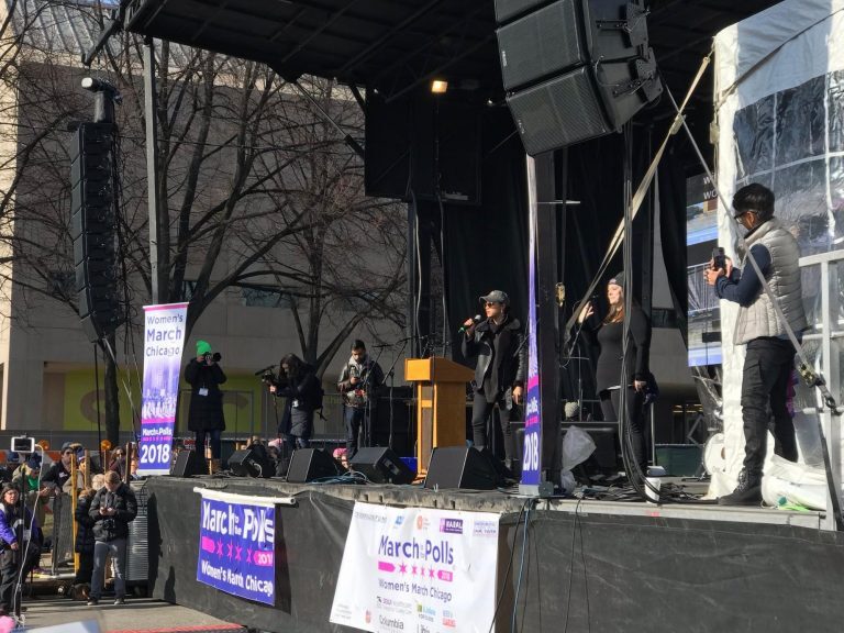 Sound Works Pro Supports Chicago Women’s March with Nexo