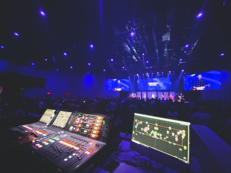 CSD hosts open house at The Summit Church: first global d&b 360-degree Soundscape church install and new audio, lighting, and video.