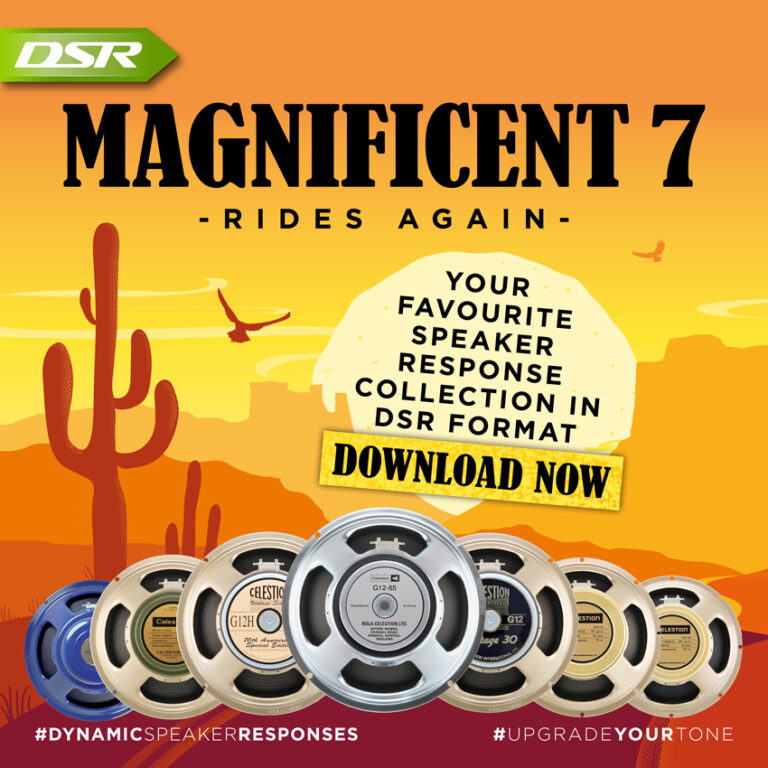 Celestion Debuts the Magnificent 7 Collection of DSRs