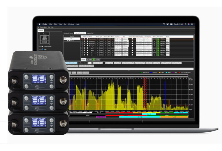 Lectrosonics Wireless Designer Software Now Compatible with the DCR822 Portable Dual Channel Digital Receiver