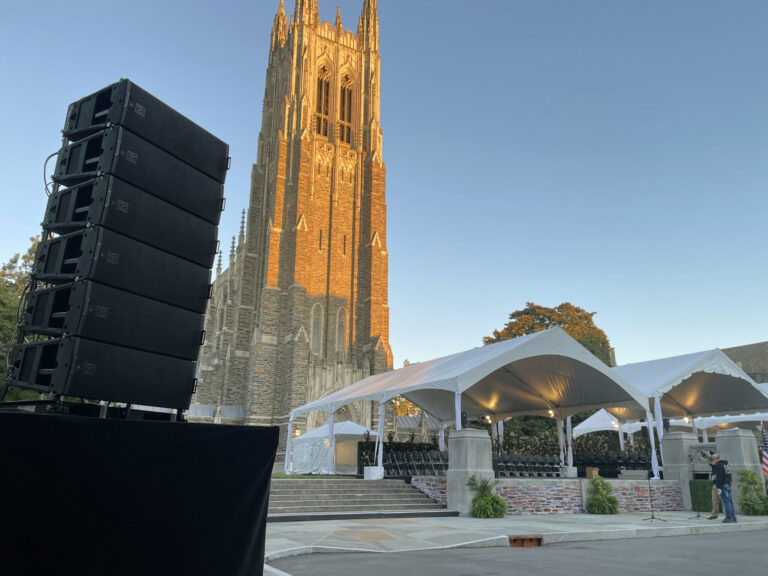 Martin Audio Supports Duke 2020 Commencement … in 2021!