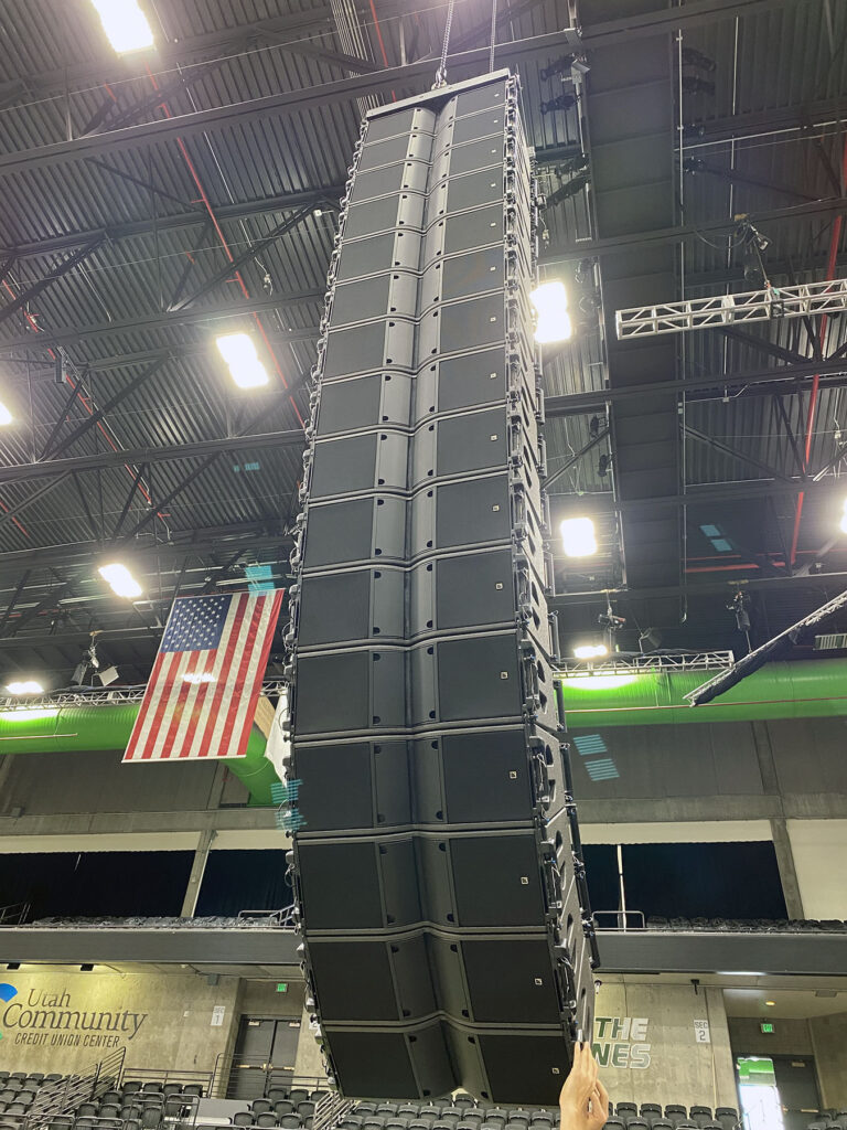 L-Acoustics K, A, and X Series Loudspeaker Systems Keep Entire Utah Valley University UCCU Center Well Covered