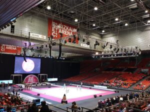 International gymnastics returns to Bilbao with TW AUDiO ELLA