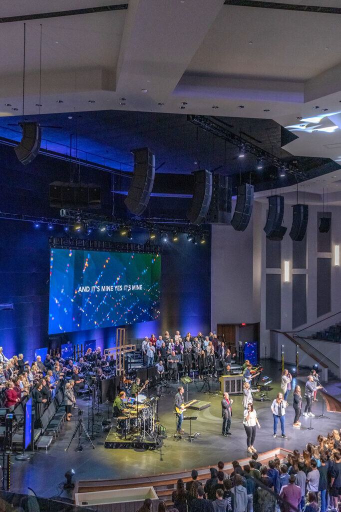 First Baptist Concord Sweetens Services and Deepens Connections with L-Acoustics L-ISA Technology and A Series Loudspeakers