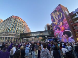 Prince Mural revealed with Martin Audio in Minneapolis