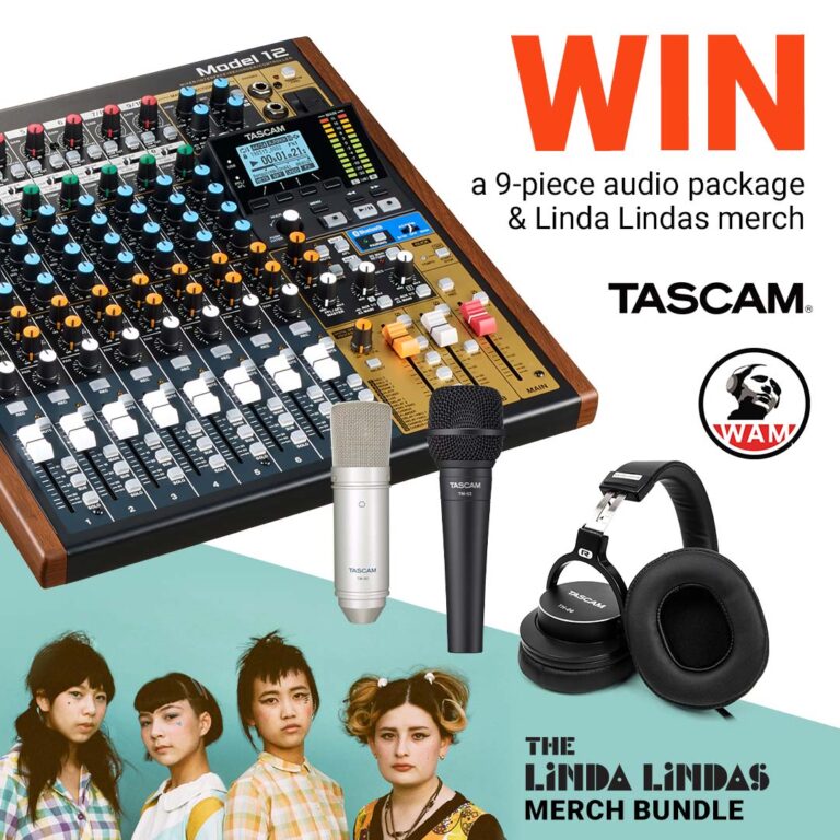TASCAM and the Linda Lindas Partner to Promote the Women’s Audio Mission (WAM)